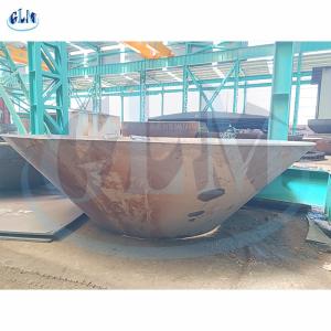 China Customized Steel Cone Segment Tank Heads Normalized Heat Treatment wholesale