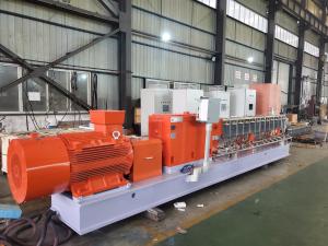 China Double Screw Masterbatch Extruder Corrosion Resistant Fof PET / PP / PBT wholesale