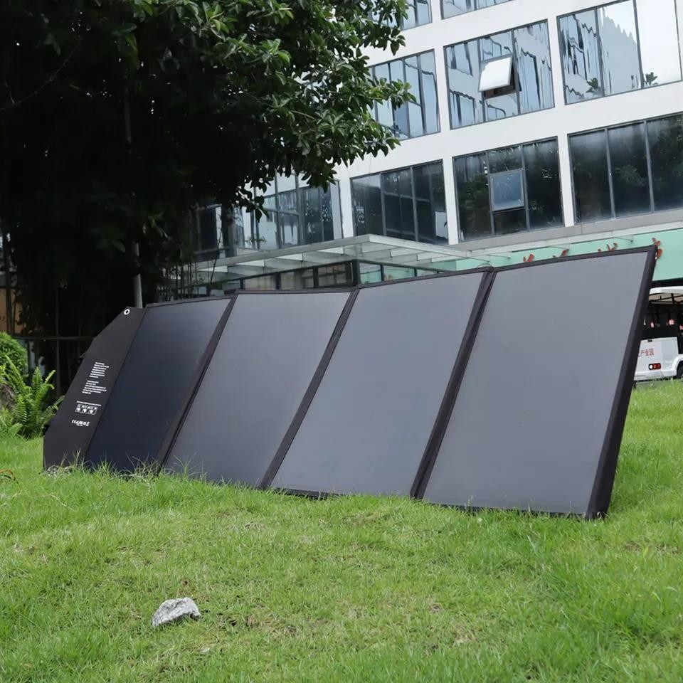 19.8V Portable Folding Solar Panels 120W Foldable Solar Panel For Camping