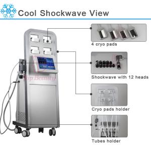 China Cryo Shockwave Fat Reduction Cryolipolysis Slimming Machine wholesale