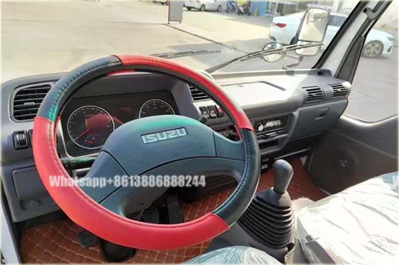 I Suzu 4*2 Double Row Wagon Mechanized Lorry Column Plate Goods Truck