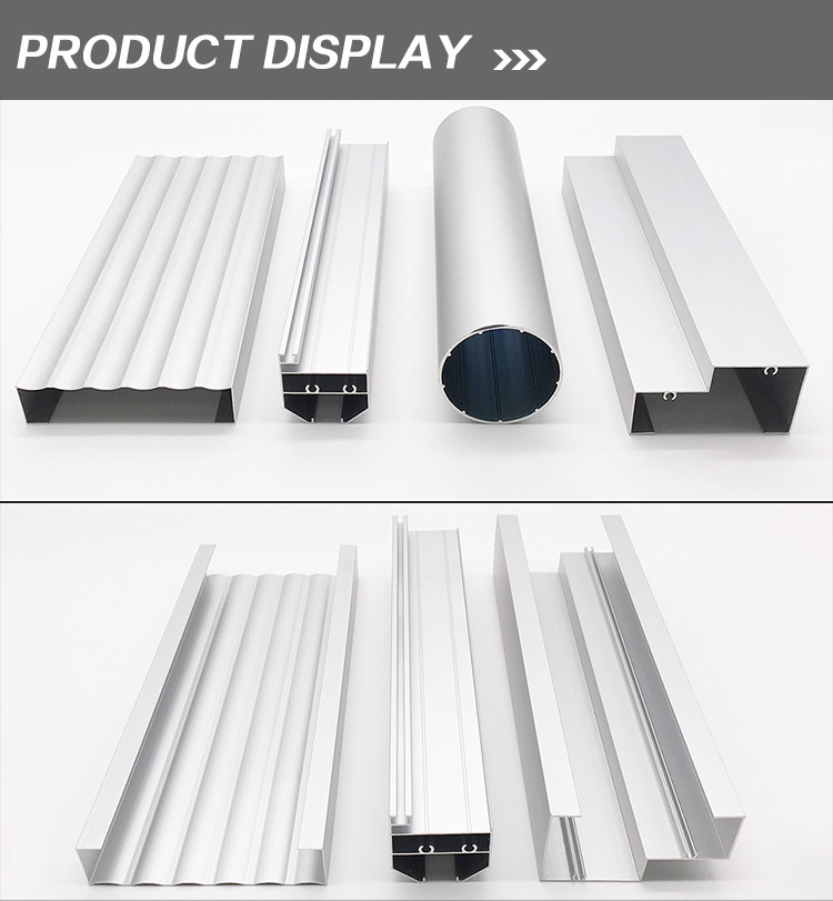 V Slot Aluminium Window Extrusion Profiles Corrosion Resistance Noiseless