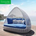 Outdoor Furniture Rattan Patio Daybed Modern Aluminum Garden Sets with