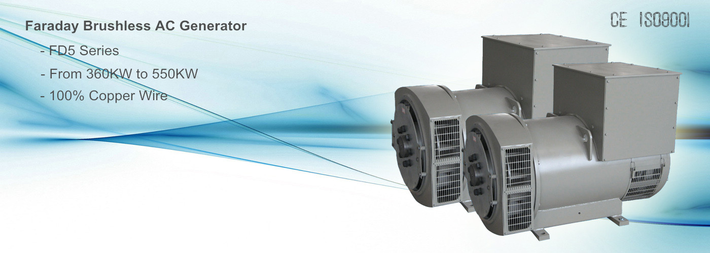 Popular Alternator Sales in Saudi Arabia/ Taiwan/ Korea for Faraday Alternators 60HZ