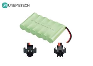 China 7.2V NiMH Battery Packs 1800mAh Nickel Metal Hydride Batteries For Remote Control Vehicle wholesale