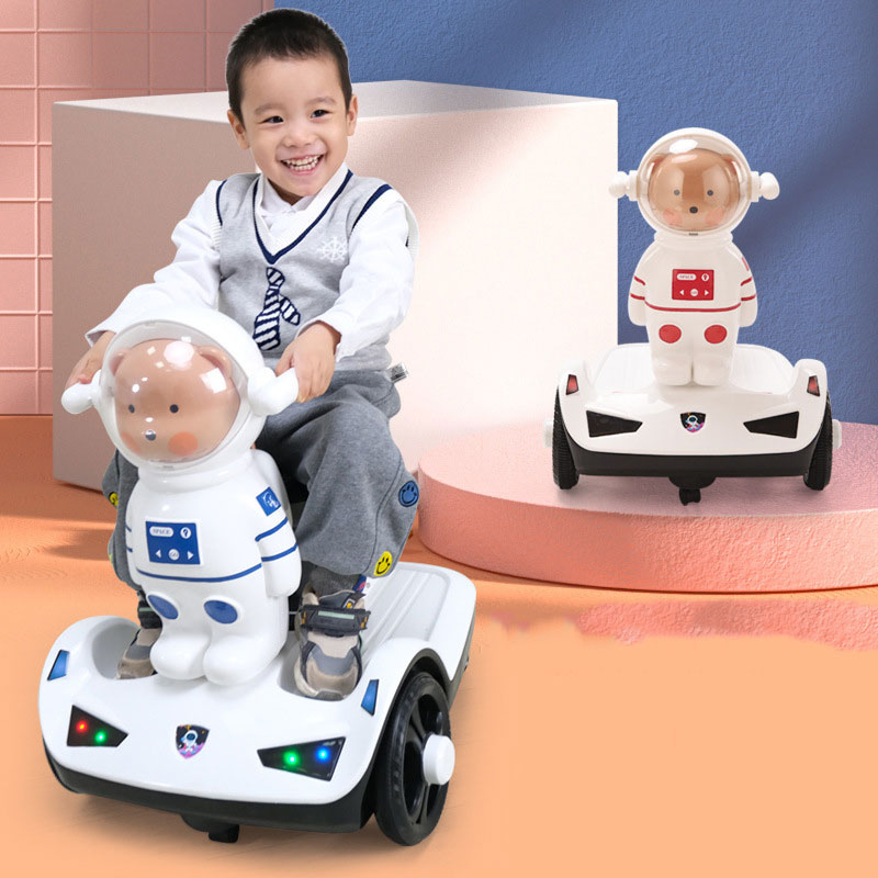 Upgrade Your Ride 6V 4.5AH Electric Vehicles with LED Lights and Max Weight 50lbs