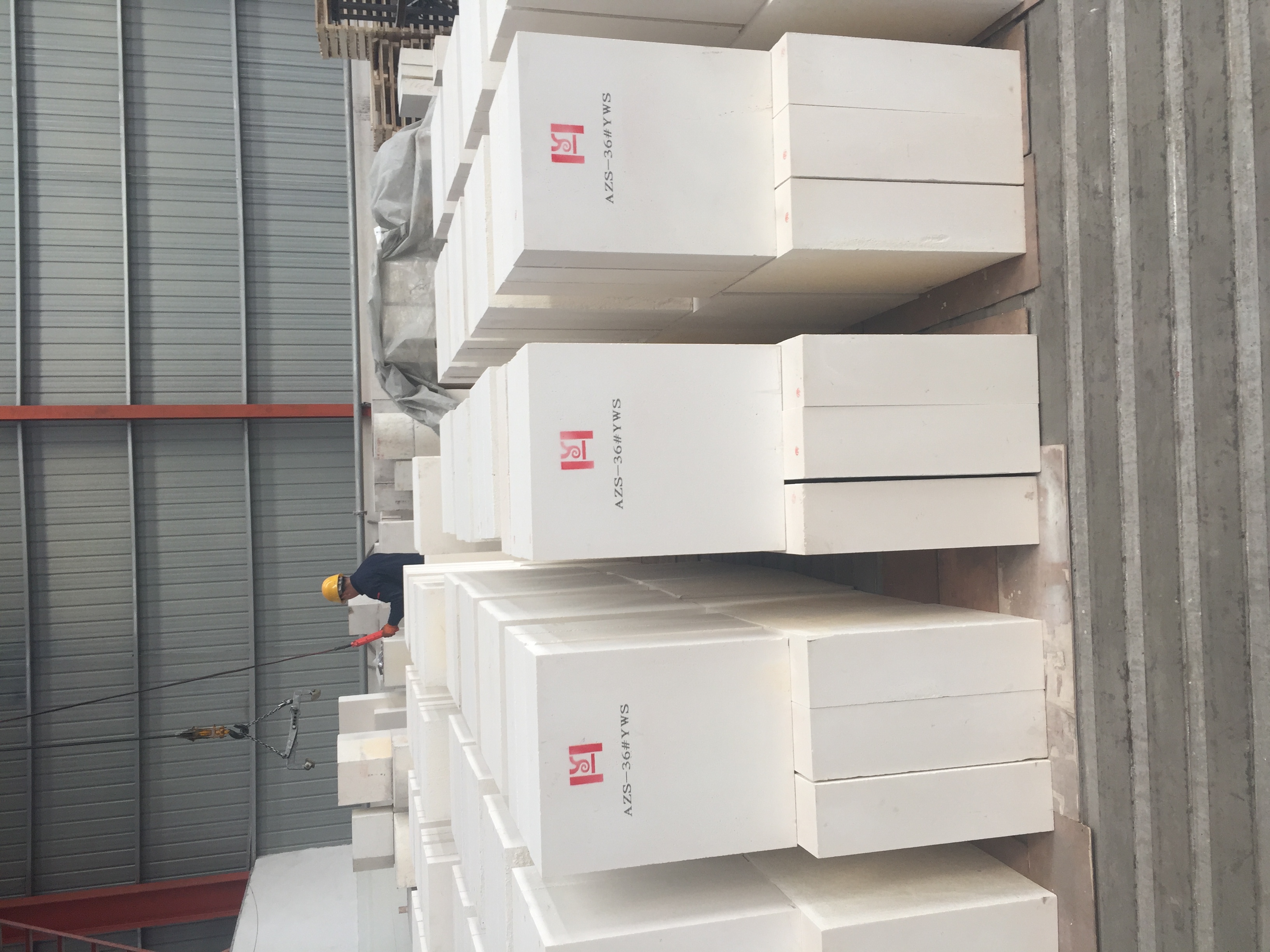Common Refractoriness Corundum Bricks for High Density Glass Furnace Refractoriness