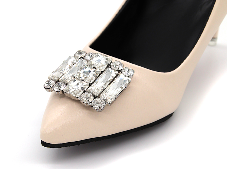 Wedding Party Custom Shoes Decoration Accessories 40*50 Mm Size