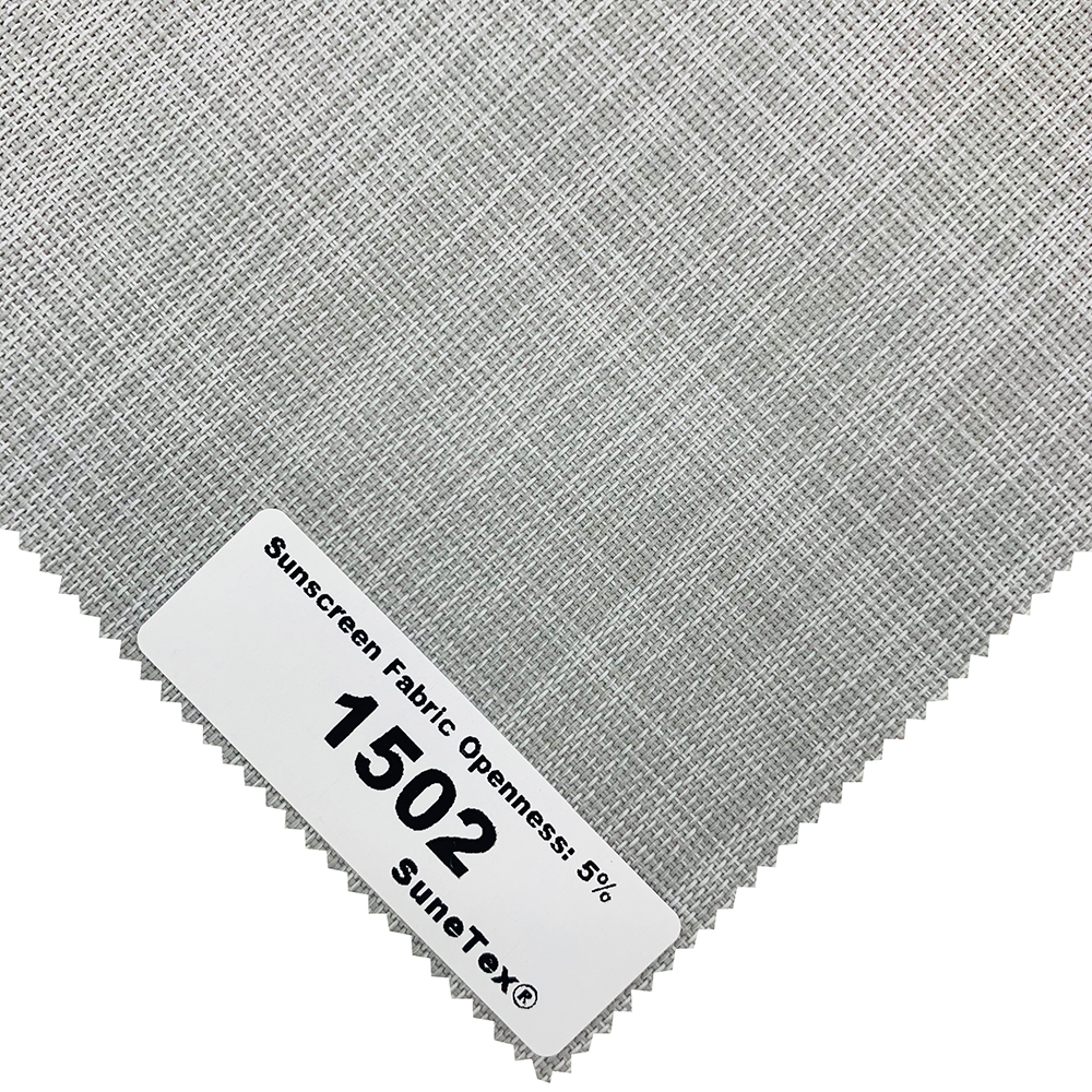 Outdoor 5% Openness Sunscreen Roller Blinds Fabric 29% Polyester 71% PVC