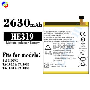 China Long Lifespan Dual IC Protection Mobile Phone Battery for Nokia 3 HE319 TA-1032 wholesale