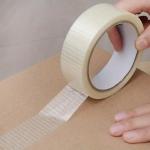 Cross Fiberglass Reinforced Strapping Tape For Cricket Bat Strapping Tape 0.15mm