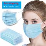 Anti Virus Disposable Face Masks 3 Layer Mouth CE FDA Certification
