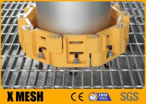 China Pitch 100mm Welded Steel Grating Serrated Galvanized 1000mm wholesale