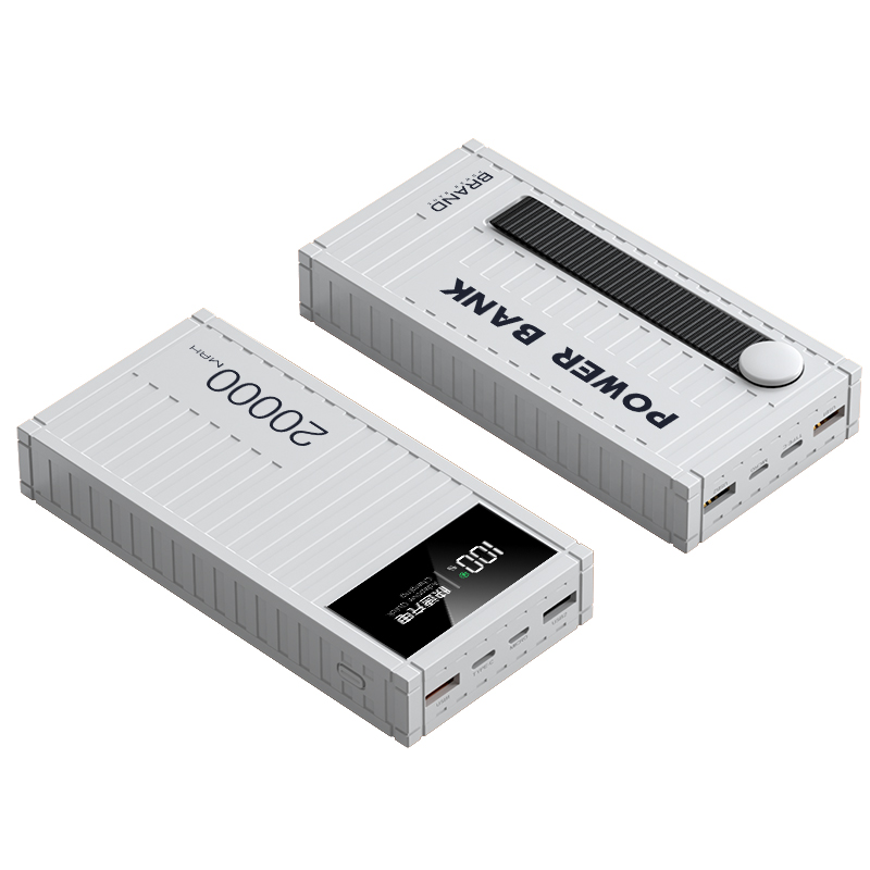 Plastic 20000mAh Power Bank with Low Tension Protection and 22.5W Quick Charge