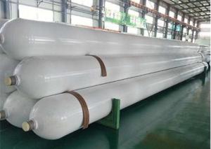 China 715mm CNG Gas Cylinder Pressure Vessel , Compressed Natural Gas Containers wholesale