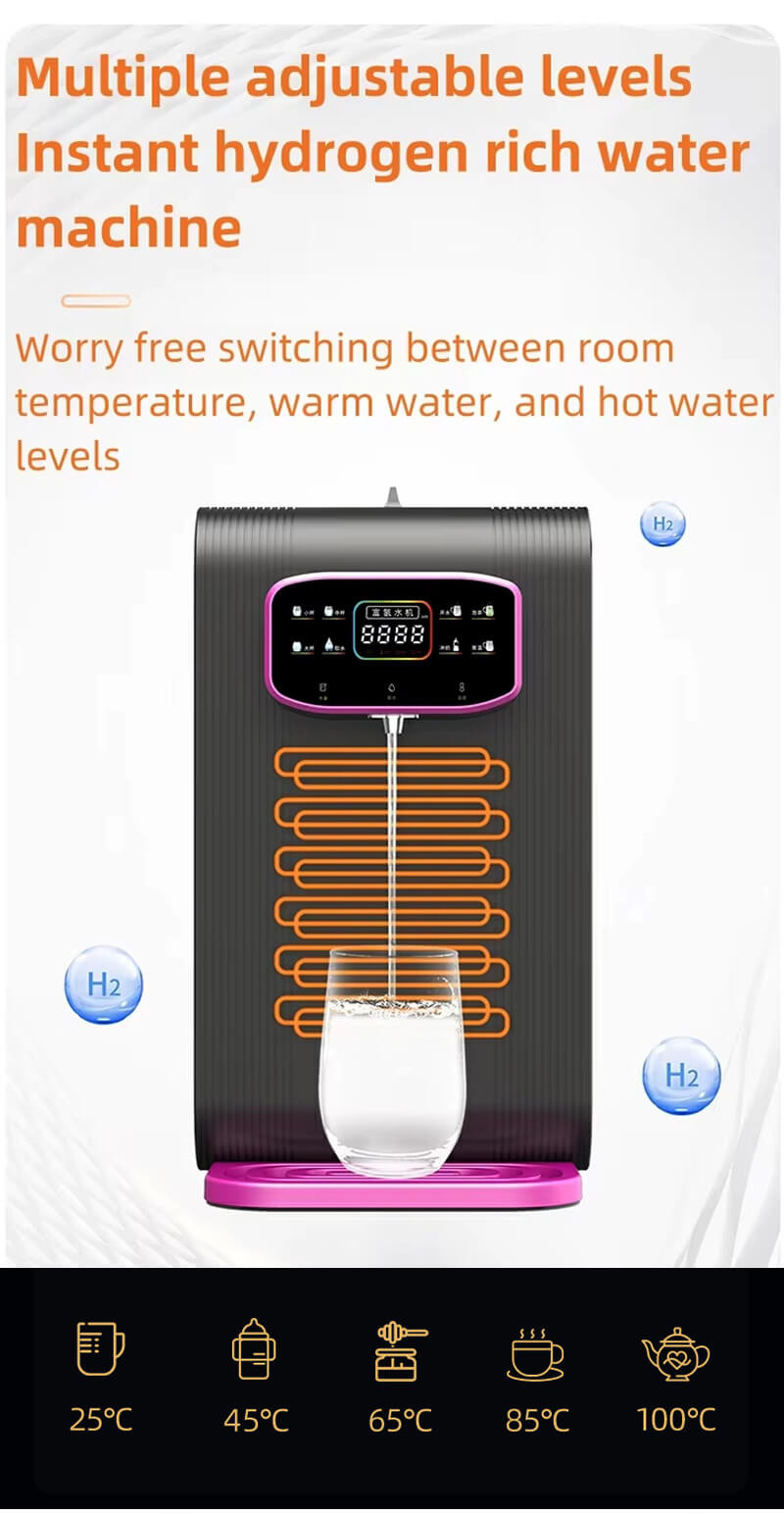 Anti Aging Antioxidant Molecular Hydrogen Water Machine Health Upgrade