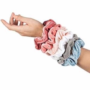 China Warrens 11*5CM Large Velvet Hair Scrunchies Packed In Opp Bag wholesale