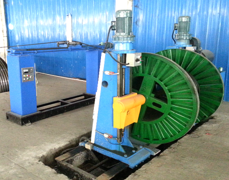 Wire Cable Rigid Frame Stranding Machine , 150RPM Power Cable Making Machine
