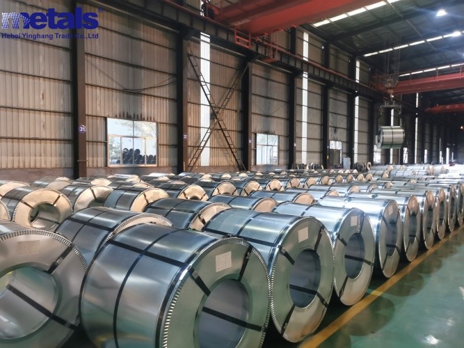 AZ50 Zinc Coated Galvalume Steel Coil Aluzinc Metal GL Steel Roll