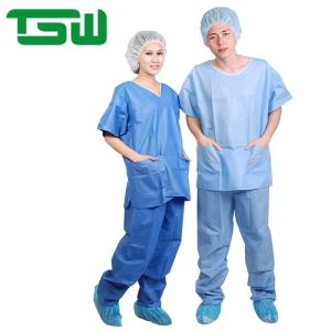 China Disposable Unisex Scrub Suits wholesale