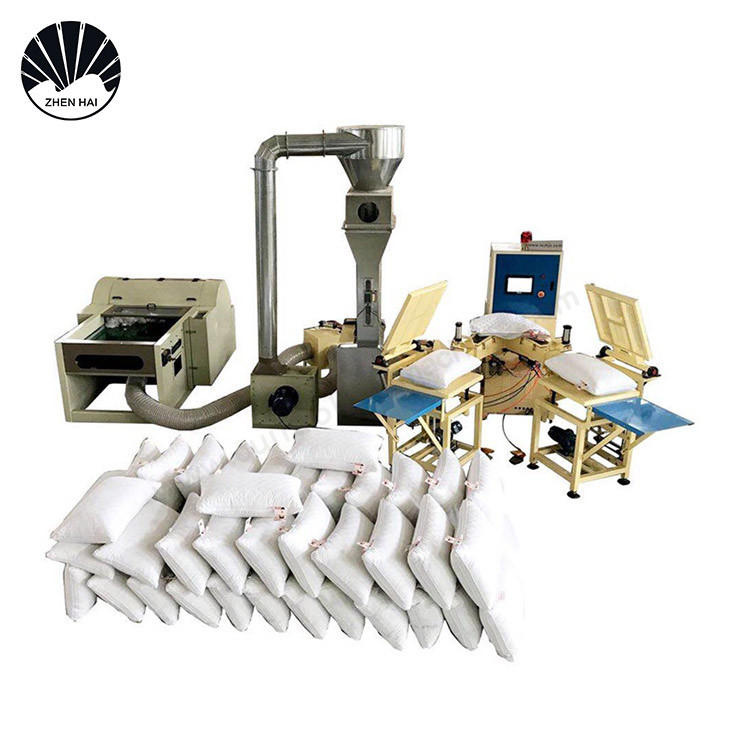 Auto Polyester Pearl Ball Fiber Filling Machine Cotton Fiber Opening Machine