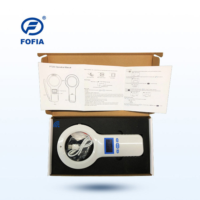 Mini ICAR Certified Pet Rfid Reader Animal Microchip Reading 134.2khz LF