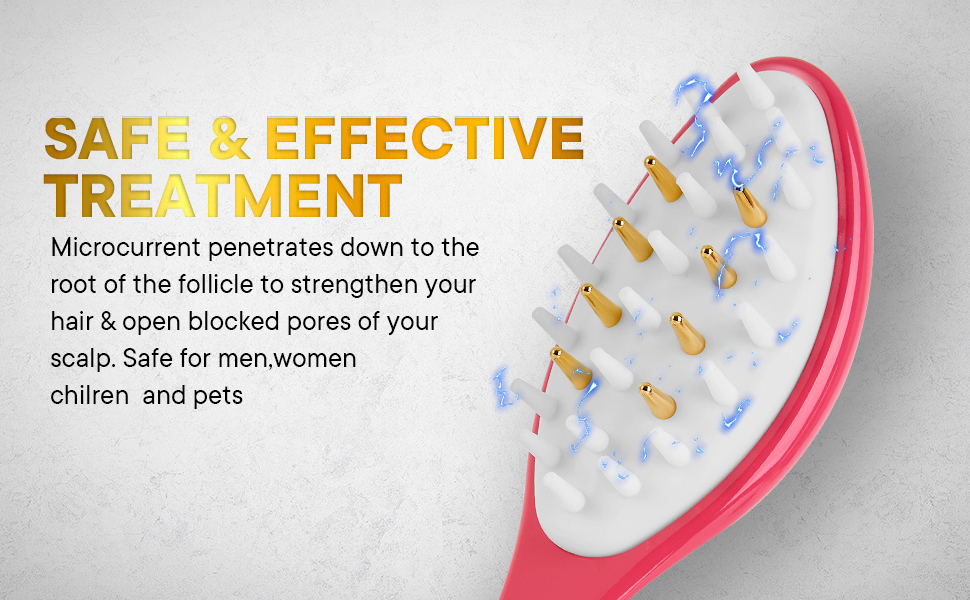 Scalp Massage Brush close-up