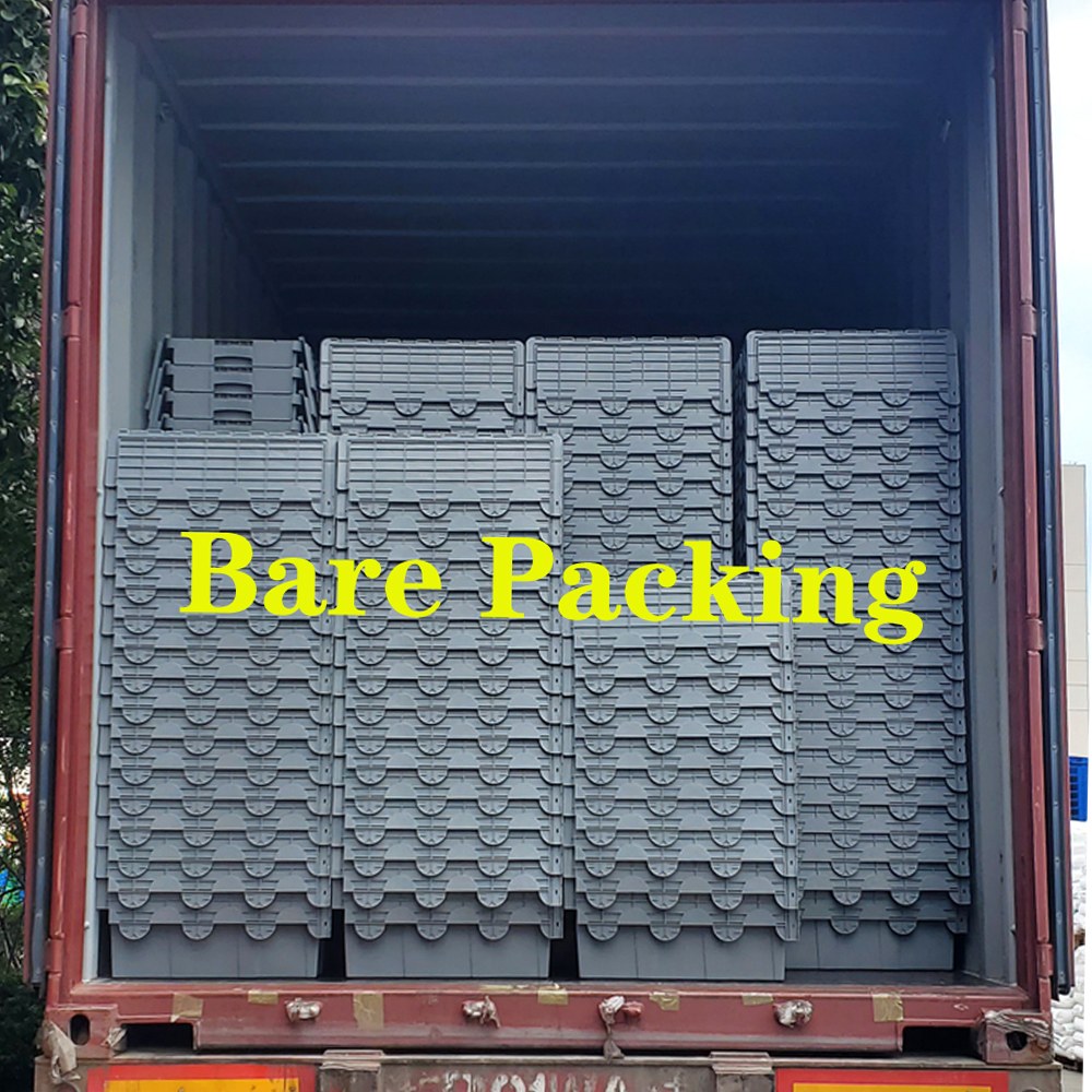 171 ltr Industrial Storage Container Stackable Harvest Crates With Lids Wine Storage