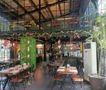 Customized Commercial Prefab Buildings Used For Restaurant With Lightweight
