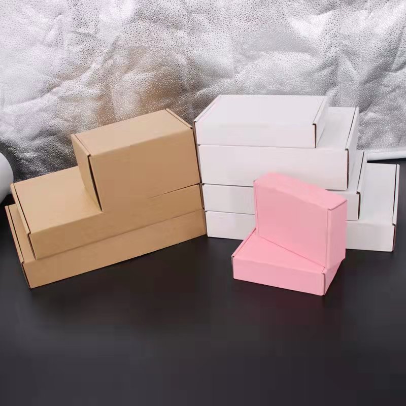 karton shipping mailer paper box custom size shipping box eco friendly for cosmetics ecommerce