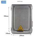 Electrical Enclosure Outdoor Wall Mount Plastic Swtich Box Rainproof 26cmx16cmx1