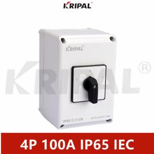 China IP65 230V 440V 100A IEC standard Waterproof Rotary Cam Switch wholesale