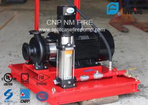 China 3 M³/H Fire Fighting Jockey Pump Stainless Steel With 100-220PSI Head wholesale