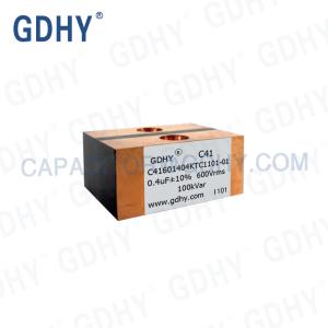 China Heat Treatment Metallized 600VAC GDHY Polypropylene Film Capacitor wholesale