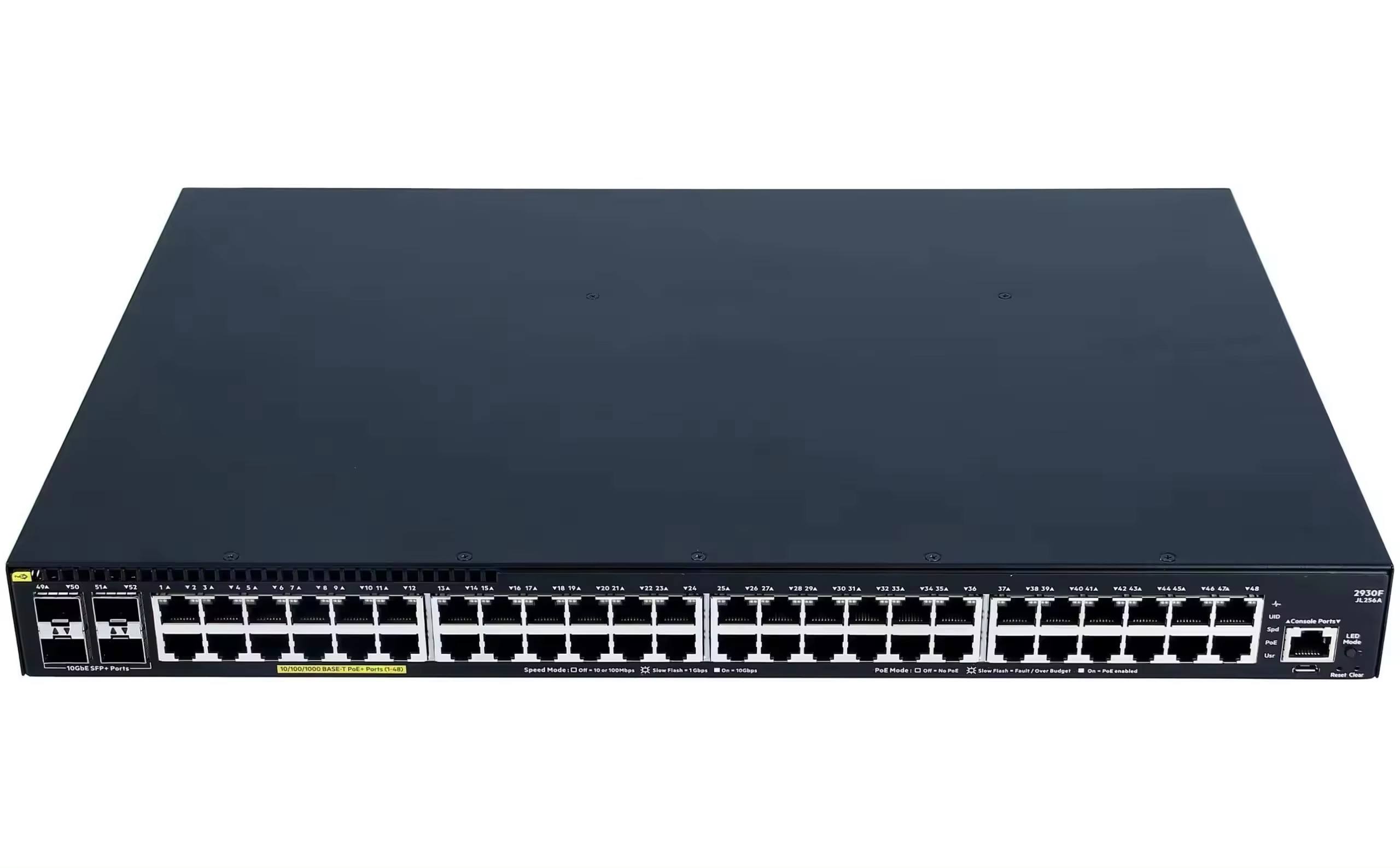JL726A 6200F Series 48G 4SFP Desktop Switch for Your Company Infrastructure