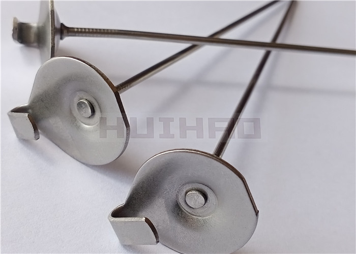 4-1/2" Stainless Steel Lacing Anchors Used For The Fabrication Of Removable Insulation Blankets