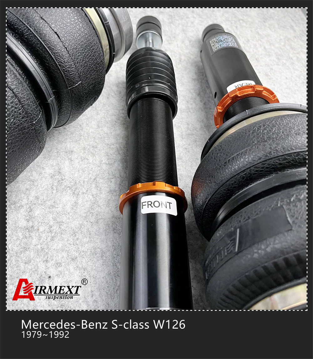 MERCEDES BENZ W126 1979-1992 S CLASS Air Suspension Neutral Package