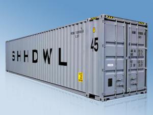 China 45 Feet Pallet Extra Wide Shipping Container Aluminum 13716x2500x2896mm wholesale