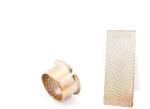 Crane Bronze Bushing Lubrication Pockets CuSn8 Material Inside Diameter 80mm