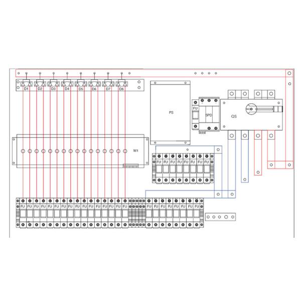 16 Channels DC Combiner Box