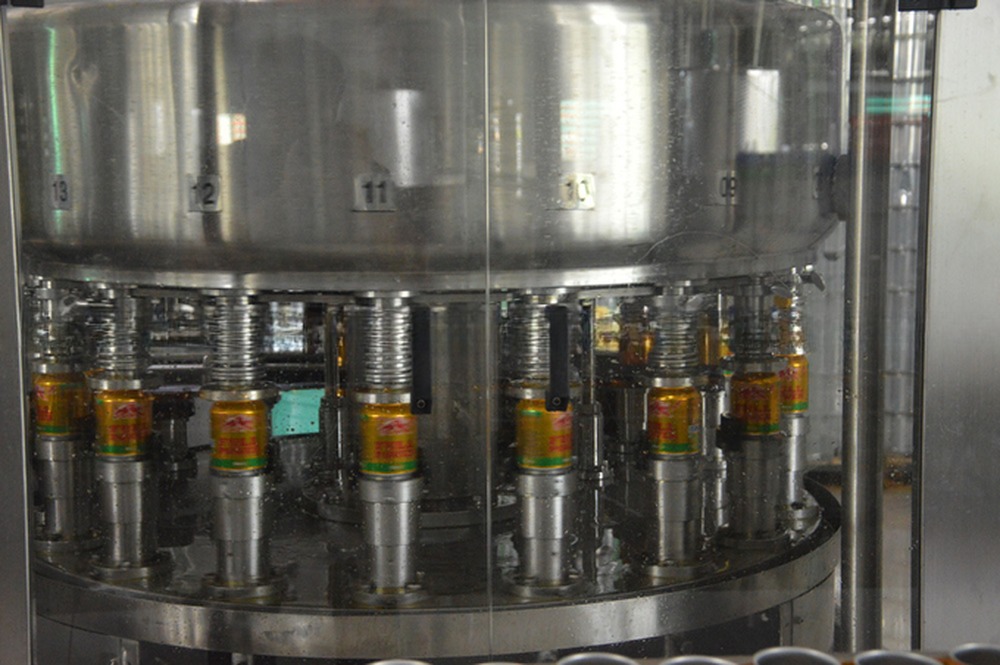 Metal Can Filling Machine for Complete Can Packing Line Soda Juice Rinsing Sealing