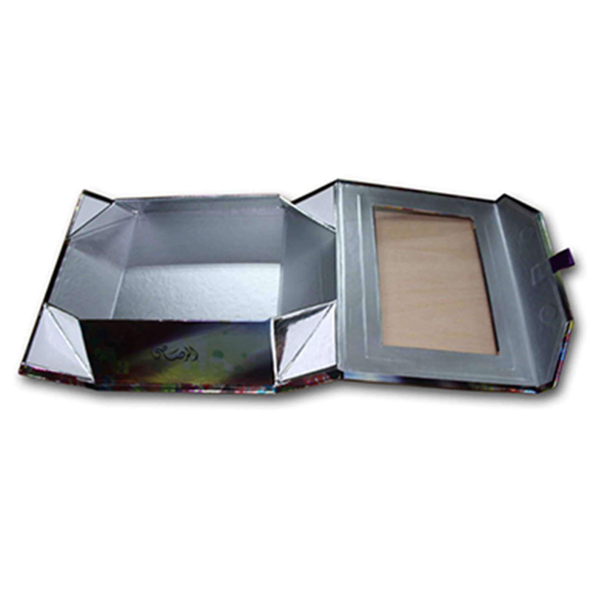 White Card Foldable Paper Box with Corrugated Inner For Electronic Products