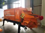 Diesel Type Concrete Delivery Pump Yellow Color