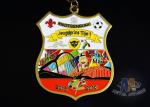 Fashionable Design Enamel Medals 3d Medals 12 Colors And Gold Plating
