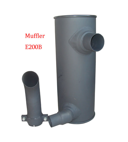 SH120 SH60-1 Excavator Digger Exhaust Silencer Muffler Good for Machinery Repair Shops