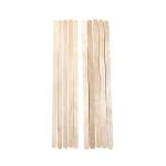 Durable Cafe Wooden Coffee Stir Sticks , Nontoxic Individually Wrapped Coffee