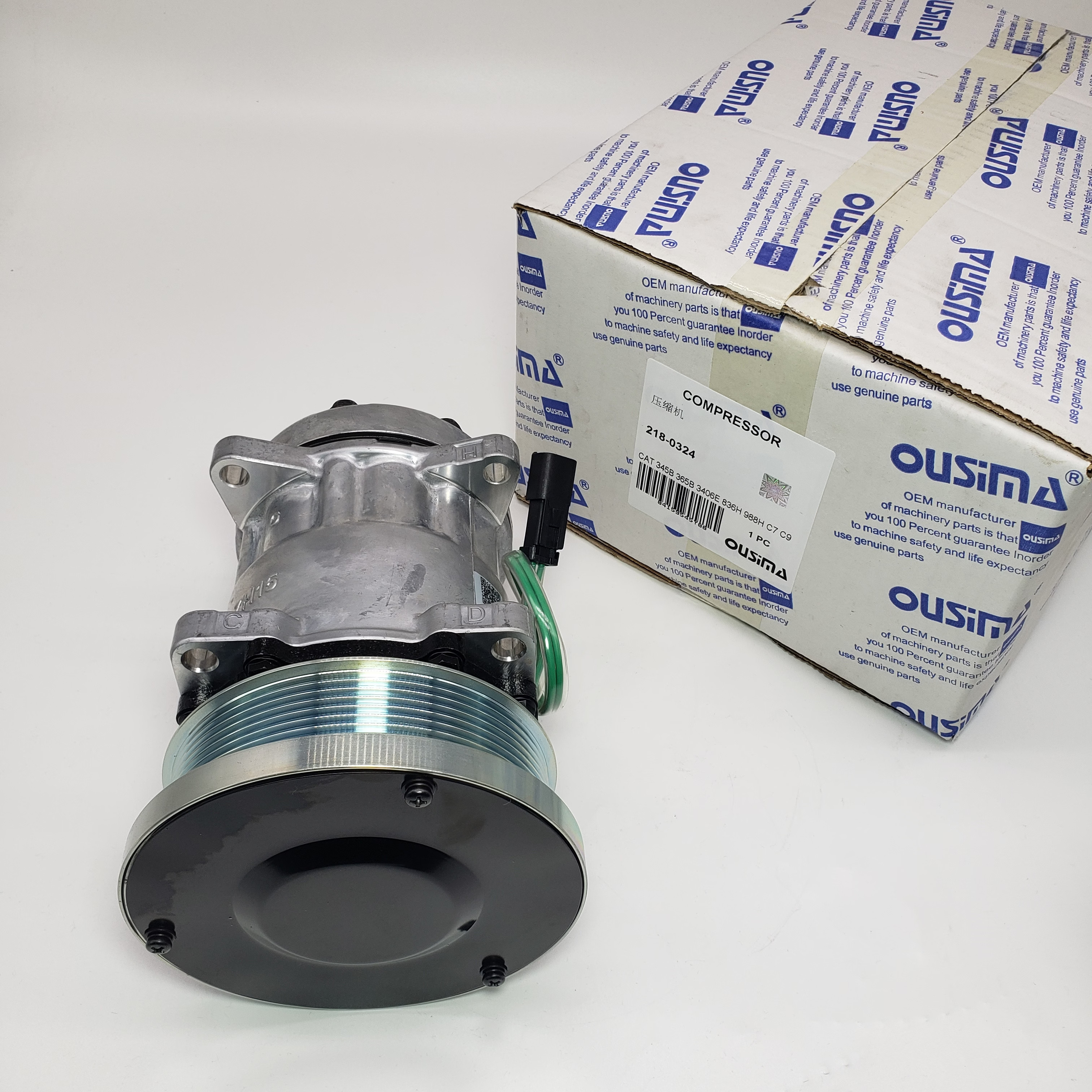 218-0324 2180324 Excavator Accessory Compressor For CAT 345B 365B 836H 980H C7 C9