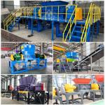 Aluminum Extrusion Scrap Shredding Machine Scrap Iron Sheet Aluminum Metal