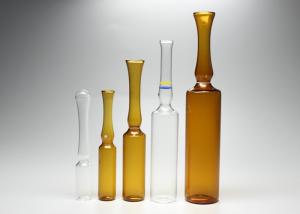 China Small Empty Glass Ampoules 1-20 Ml Capacity For Injection Medicine wholesale