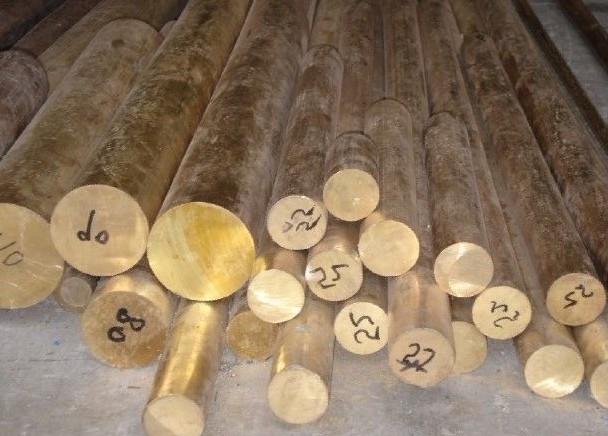 Copper Solid Round Bar / Copper Round Bar Dia 10 - 100mm C11000 C10200